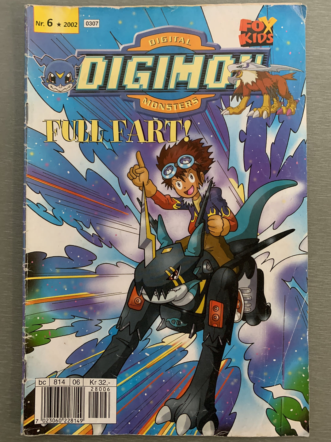 Digimon nr. 6 - 2002. Tegneserieblad