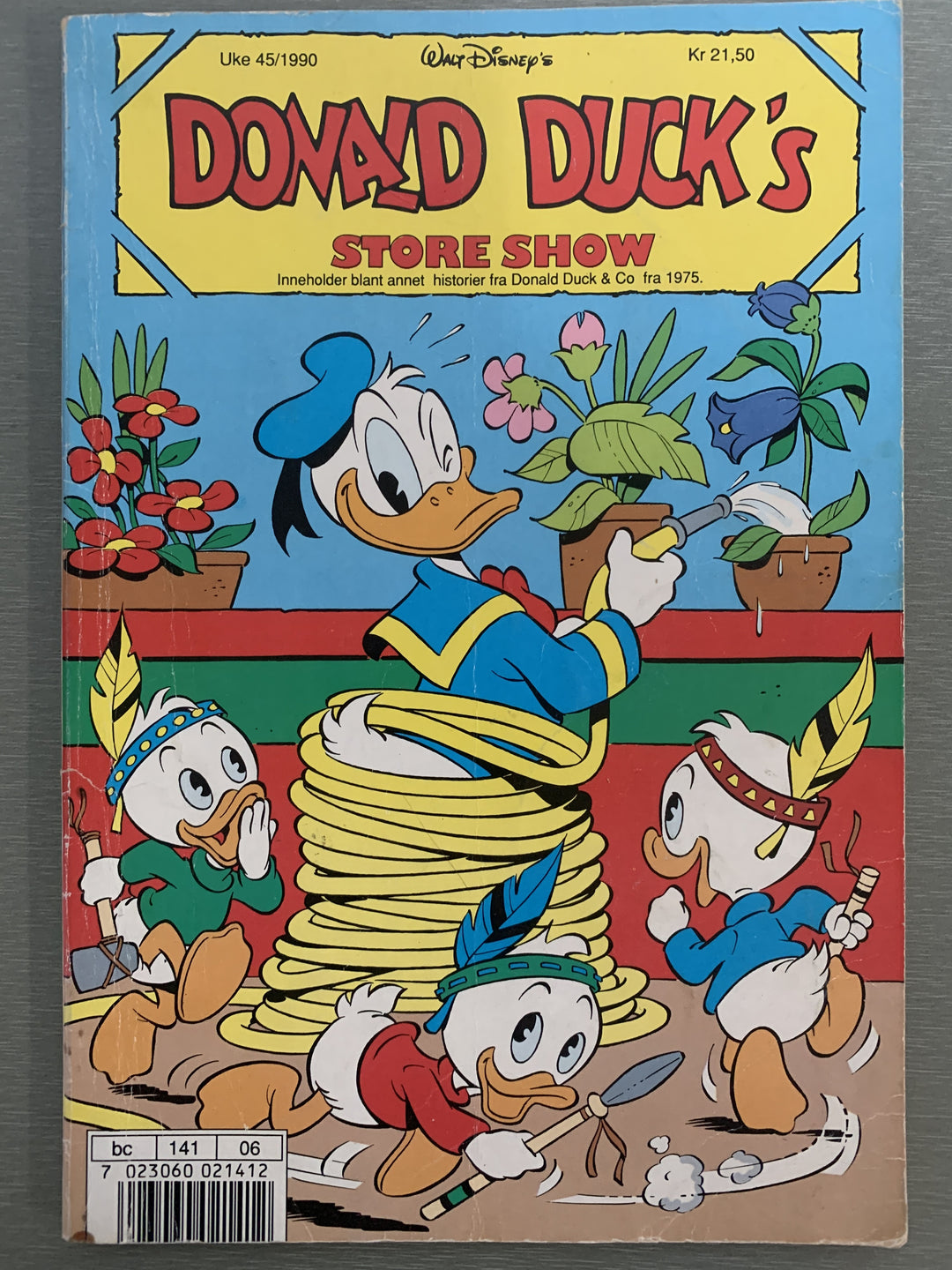 Donald Duck's Store Show nr. 6 - 1990. Tegneserieblad