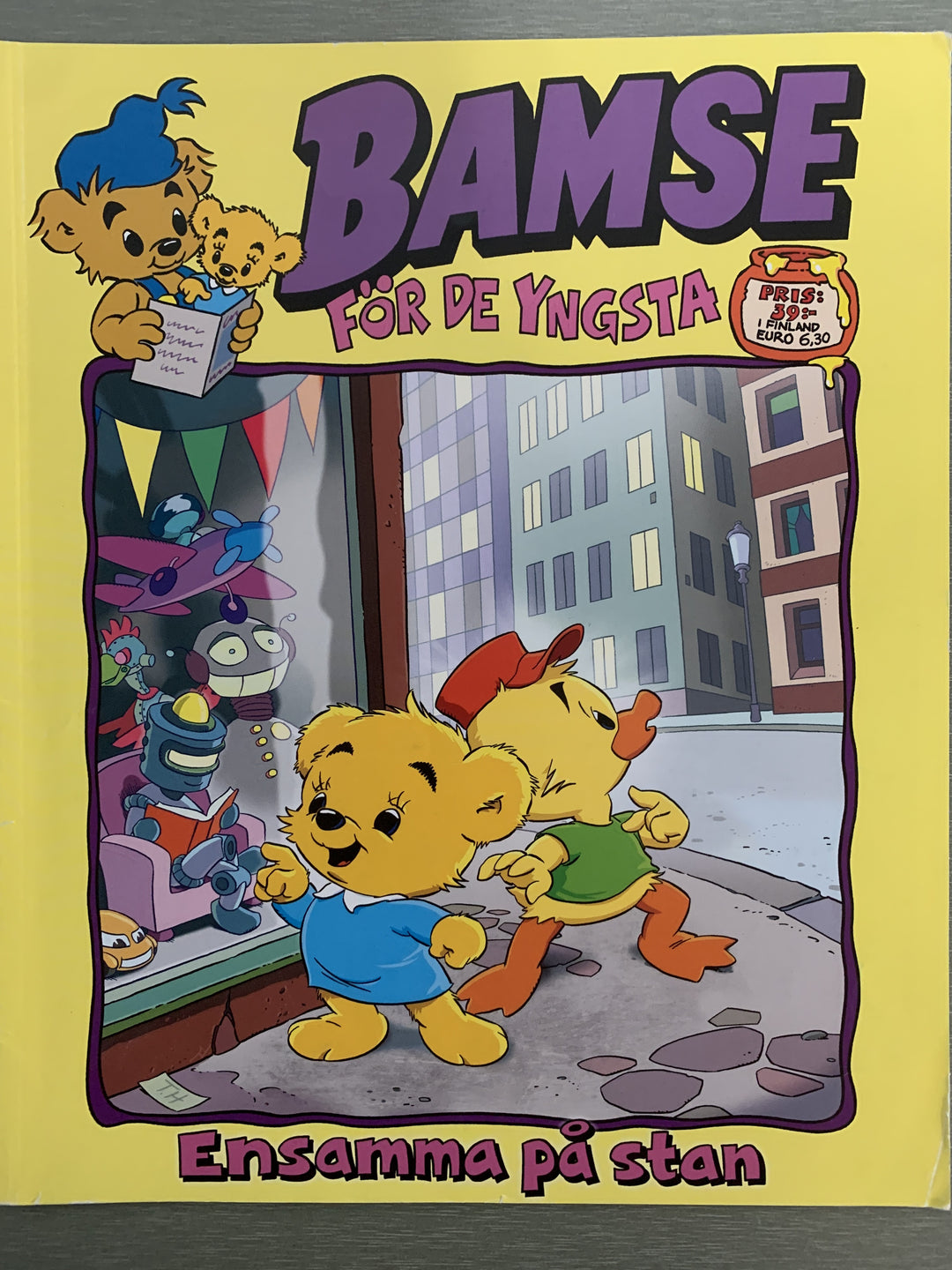 Bamse för de yngsta – Ensamma på stan (svensk). Tegneserieblad
