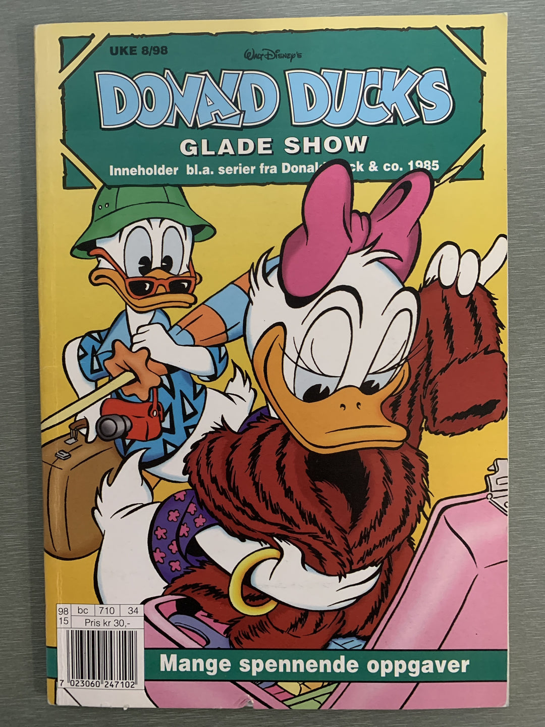 Donald Ducks Glade Show - 1998. Tegneserieblad