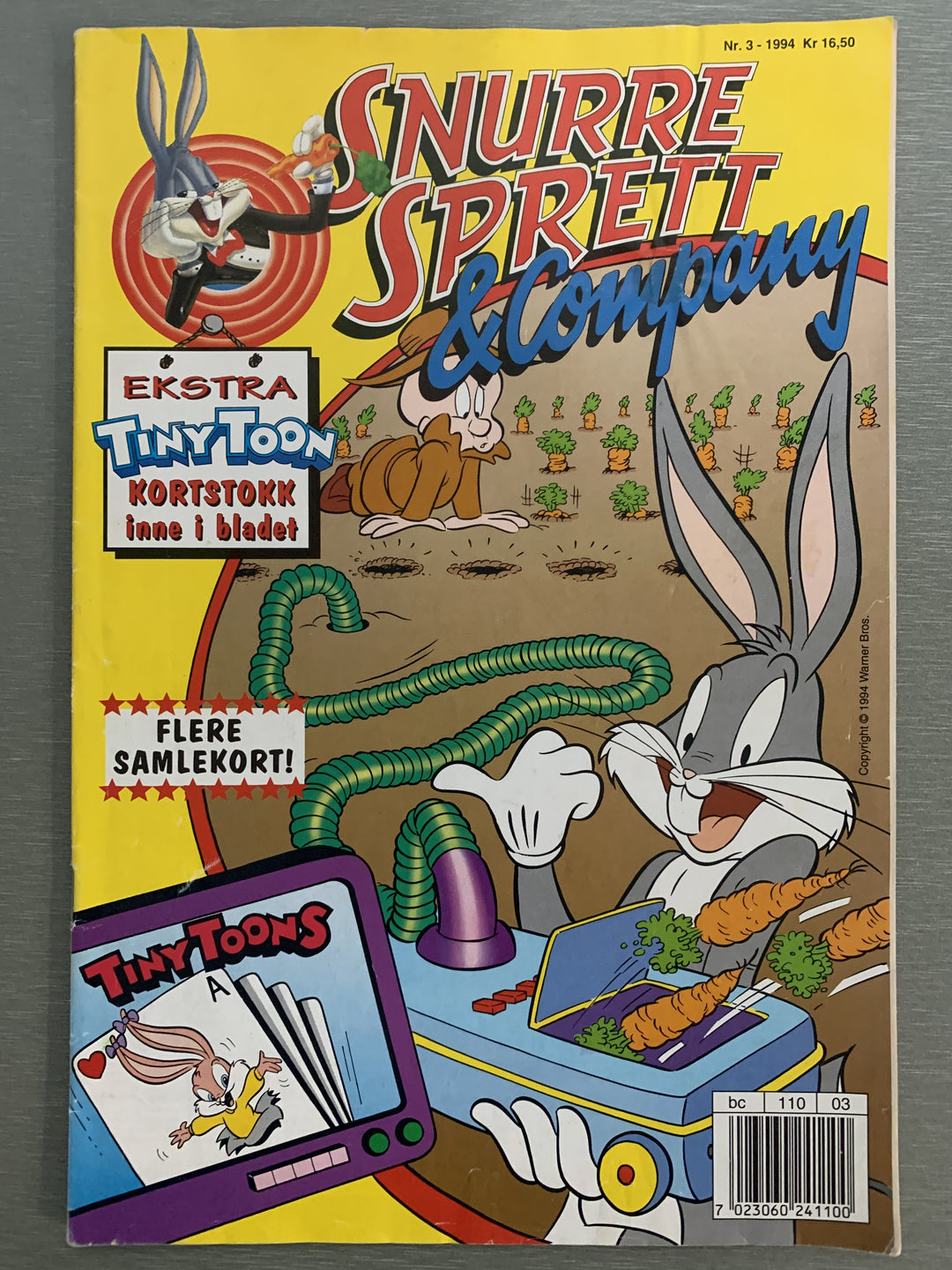 Snurre Sprett & Company nr. 3 - 1994. Tegneserieblad