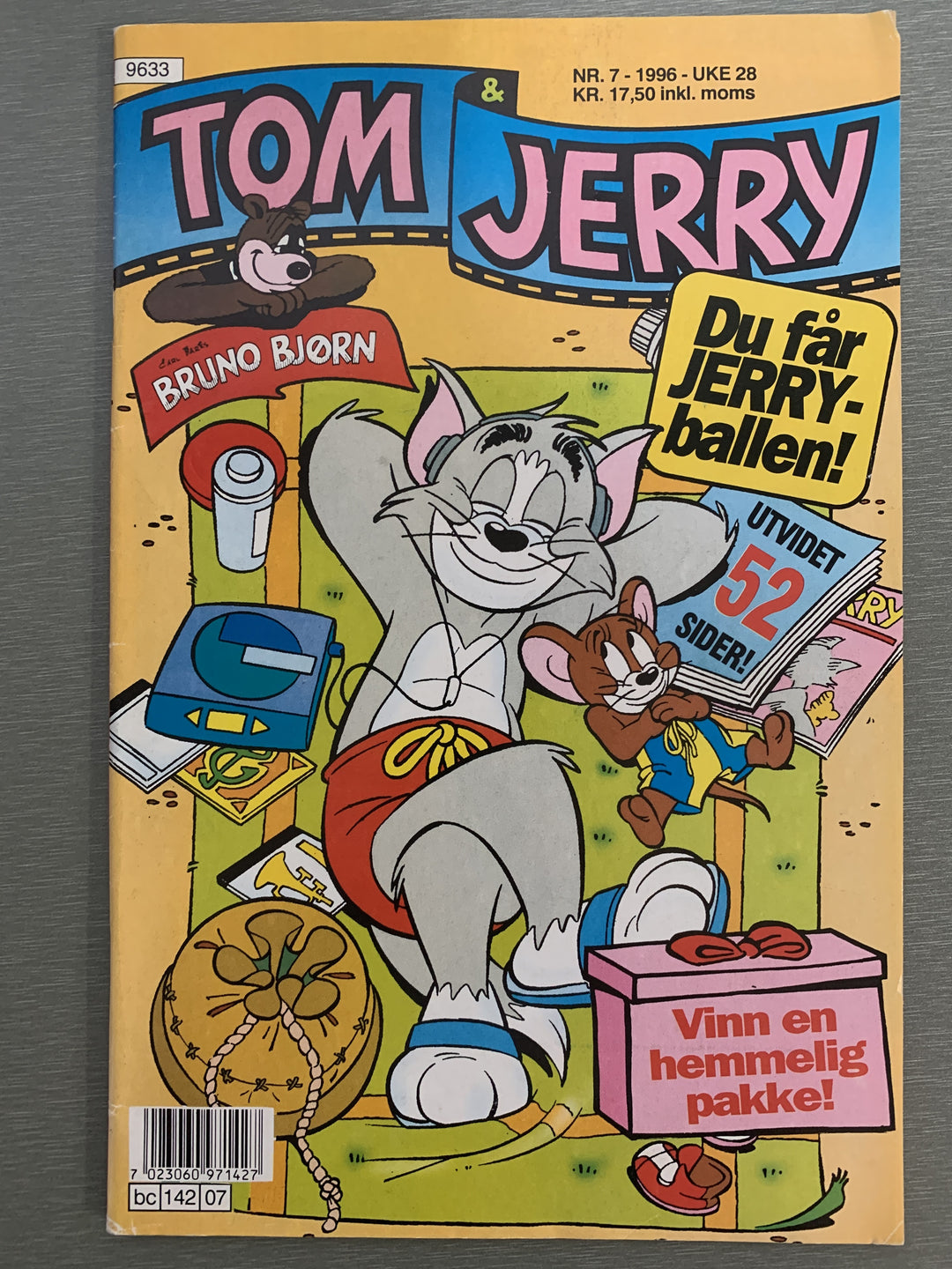 Tom & Jerry nr. 7 - 1996. Tegneserieblad