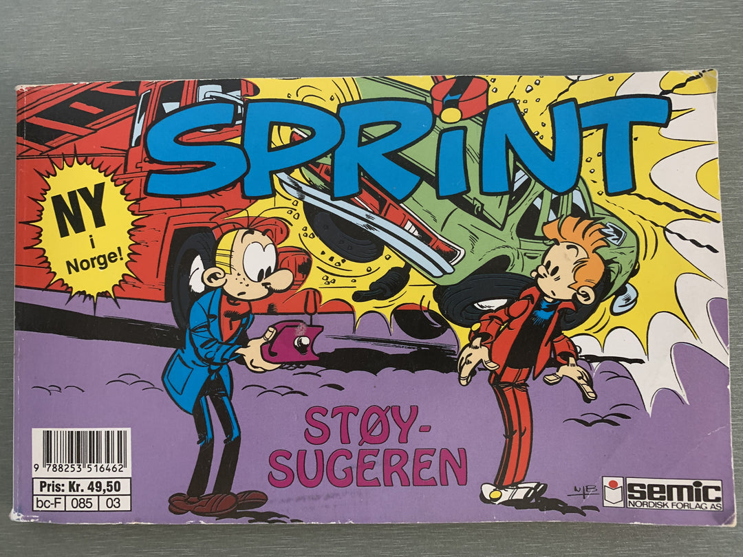 Sprint – Støysugeren. Tegneserieblad