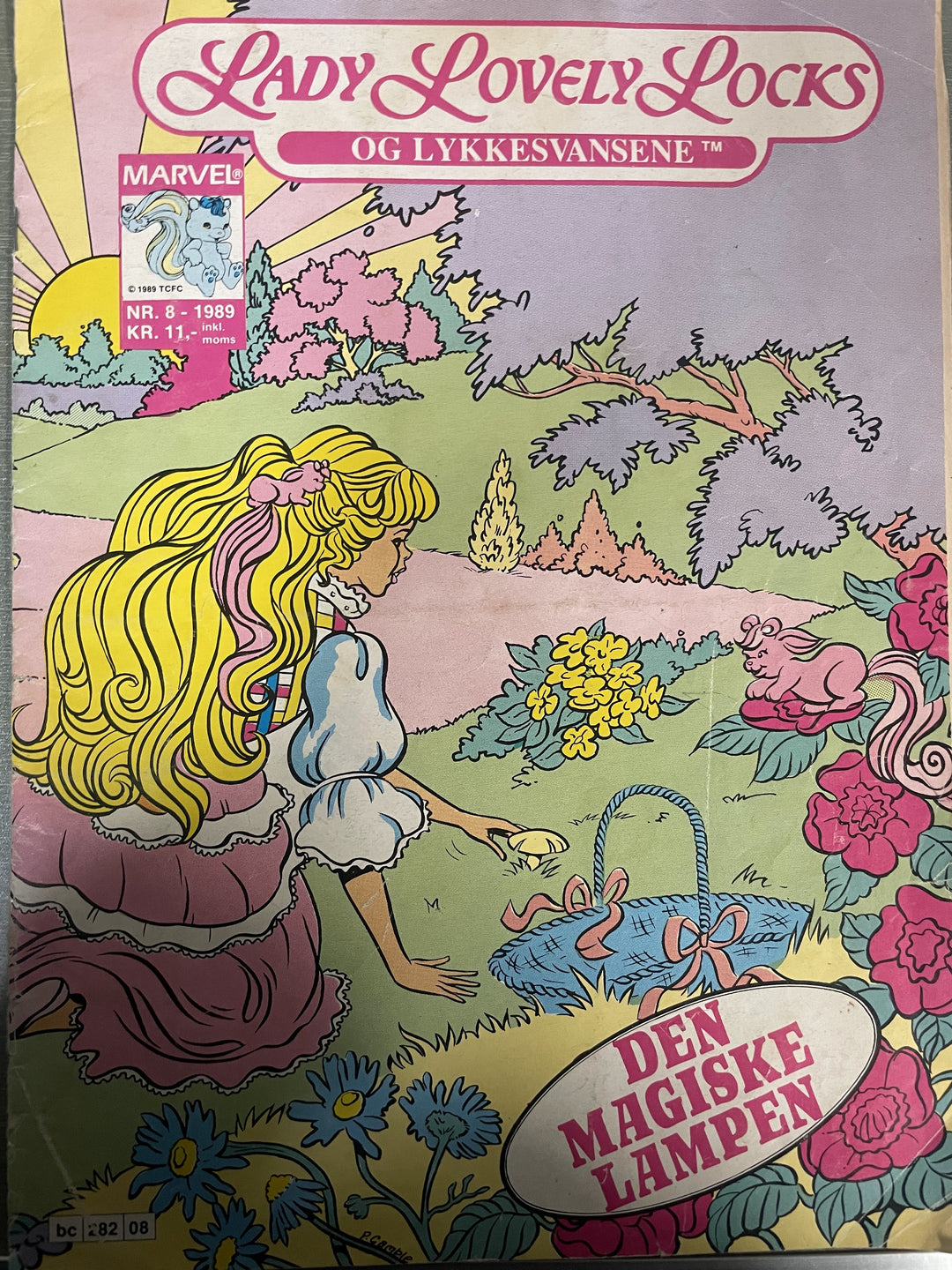Lady Lovely Locks og Lykkesvansene nr. 8 - 1989. Tegneserieblad