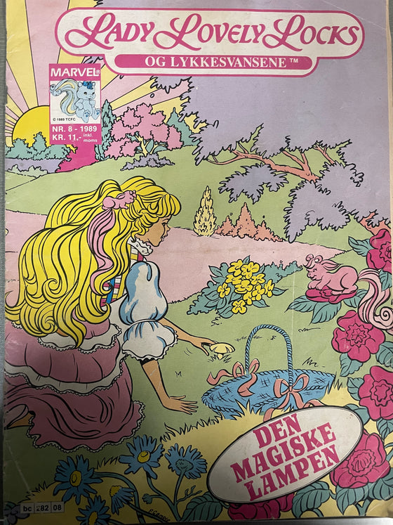 Lady Lovely Locks og Lykkesvansene nr. 8 - 1989. Tegneserieblad