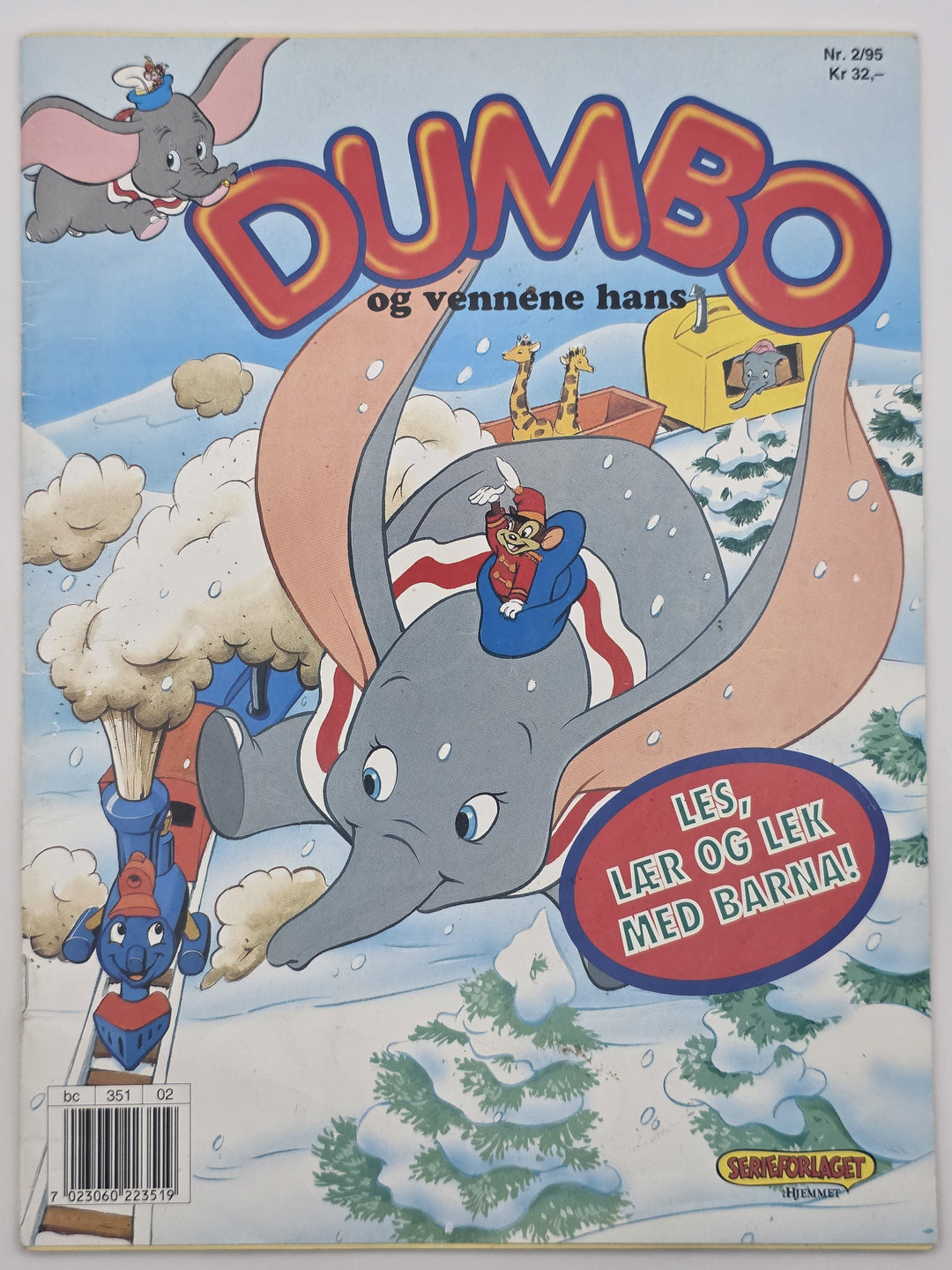 Dumbo og vennene hans 1995/02. Tegneserieblad