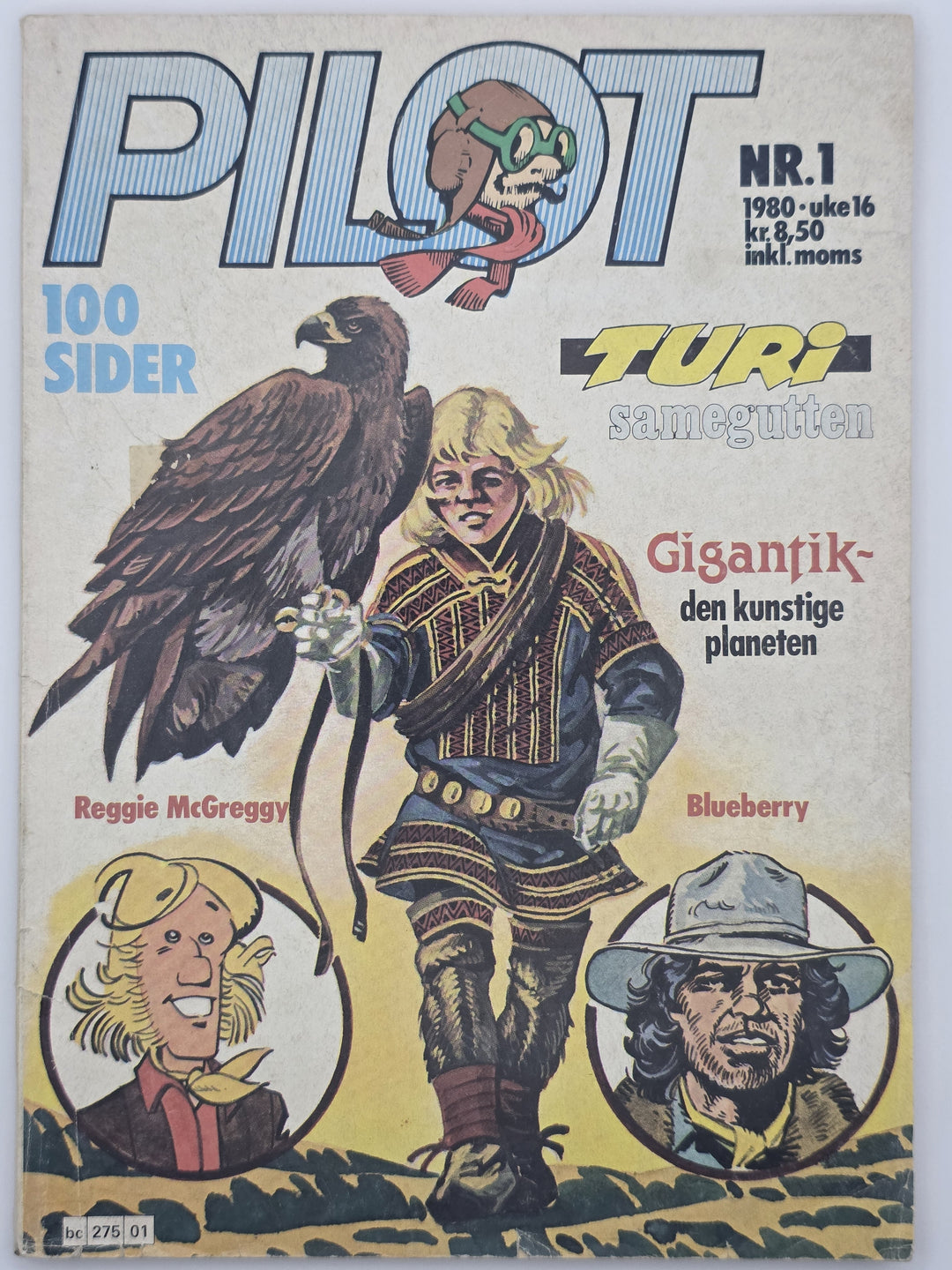 Pilot 1980/01. Tegneserieblad