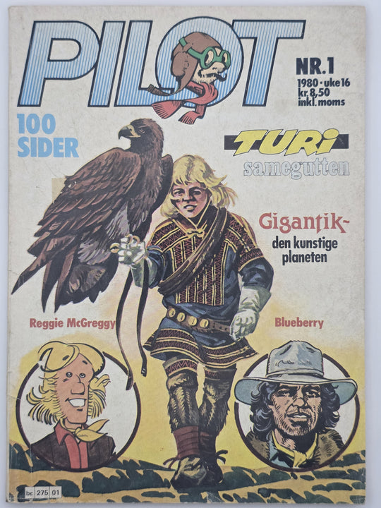 Pilot 1980/01. Tegneserieblad