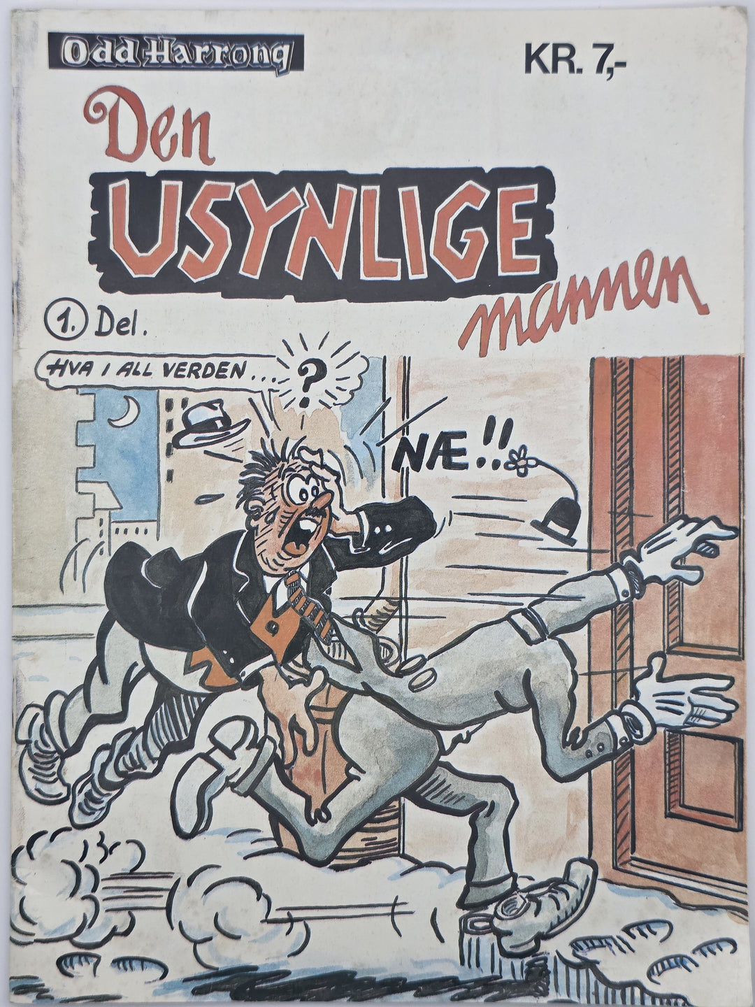 Odd Harrong – Den usynlige mannen. 1. del. 1978. Tegneserieblad