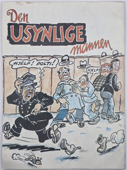 Odd Harrong – Den usynlige mannen. 1. del. 1978. Tegneserieblad