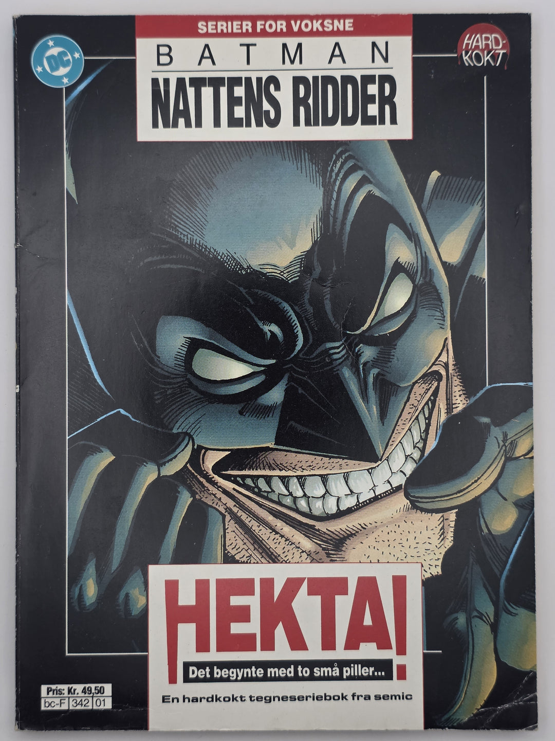 Batman – Nattens ridder: Hekta! 1992. Tegneserieblad