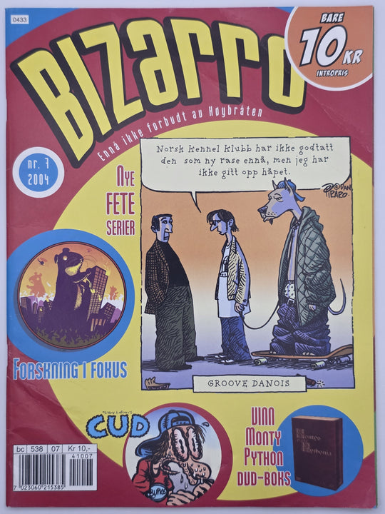 Bizarro 2004/07. Tegneserieblad