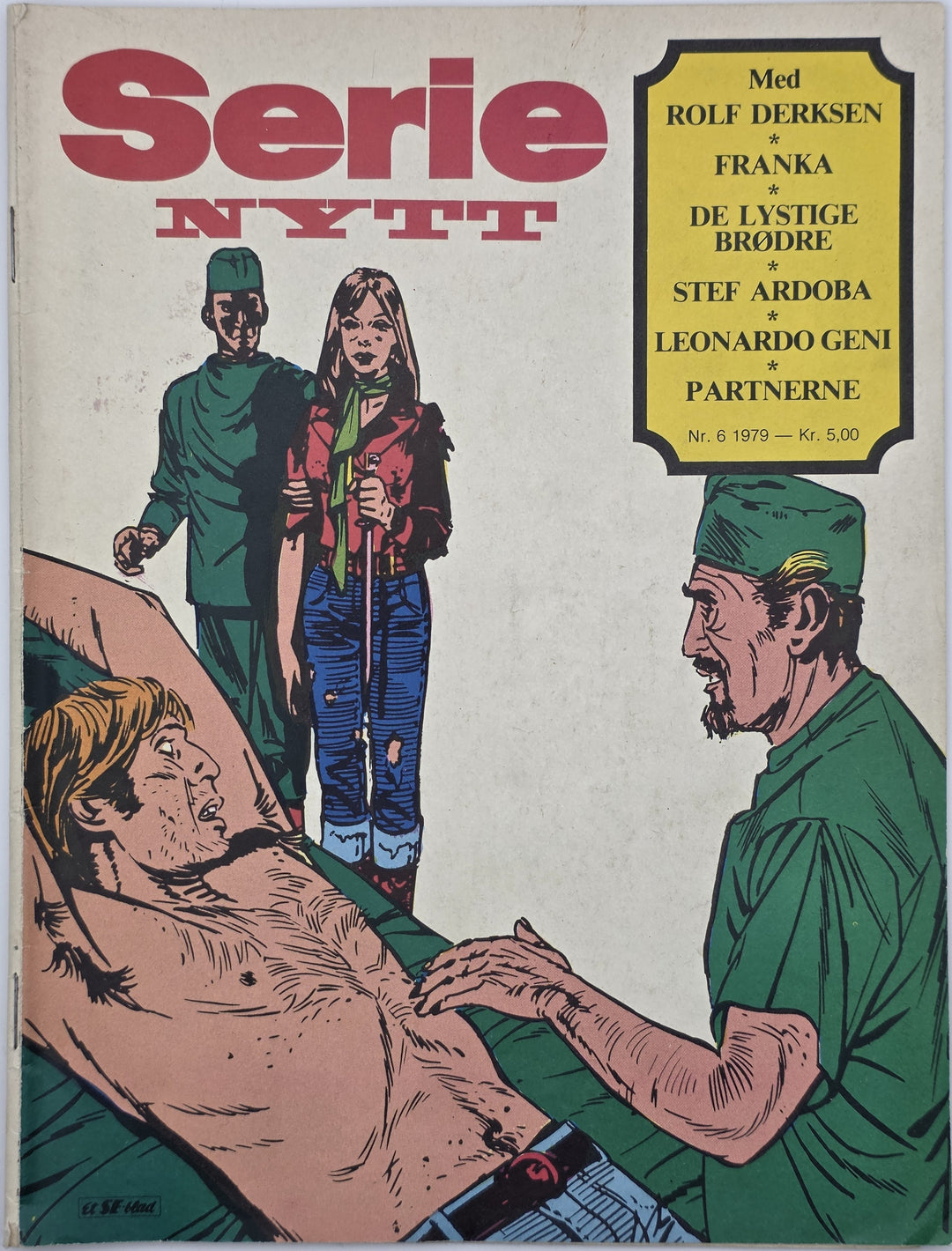 Serie-Nytt 1979/06. Tegneserieblad