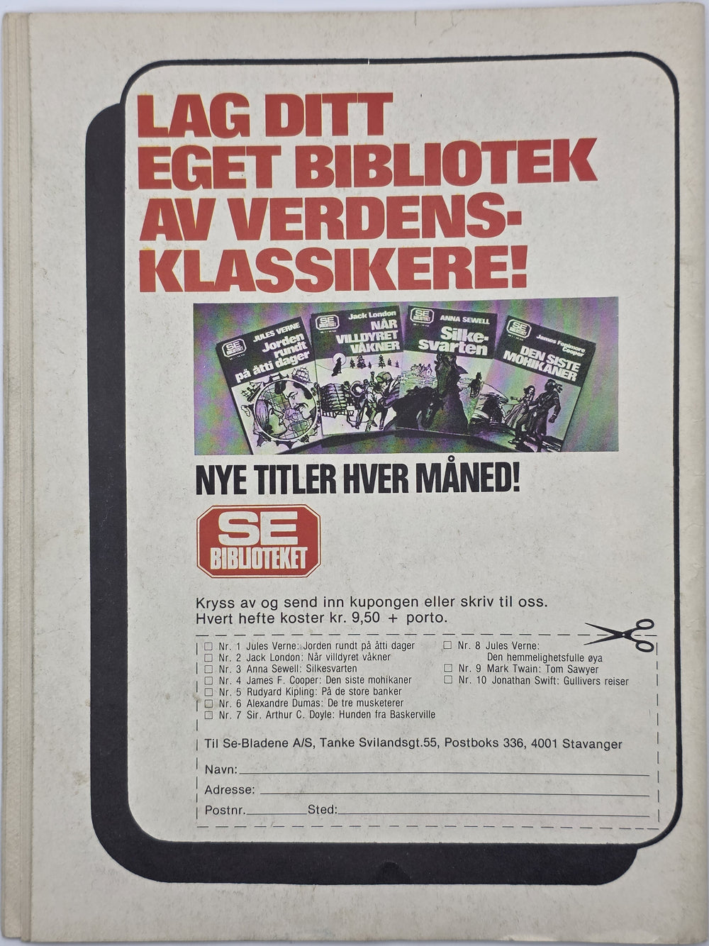 Serie-Nytt 1979/06. Tegneserieblad