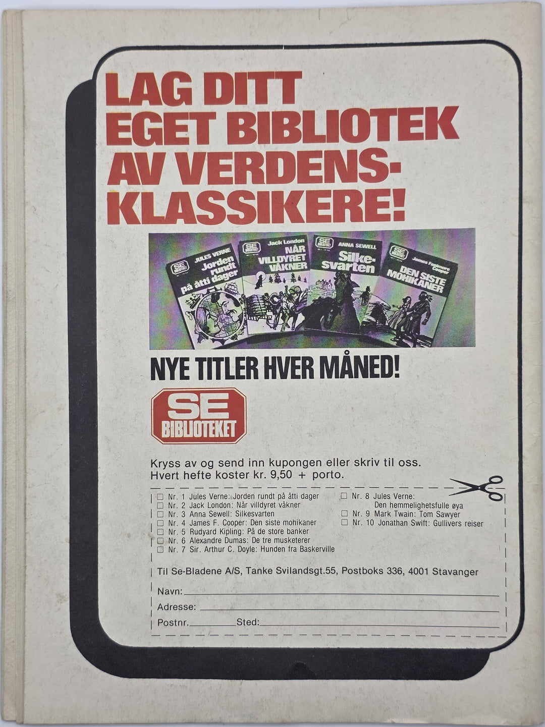 Serie-Nytt 1979/06. Tegneserieblad