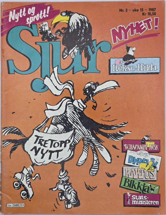 Sjur 1987/03. Tegneserieblad