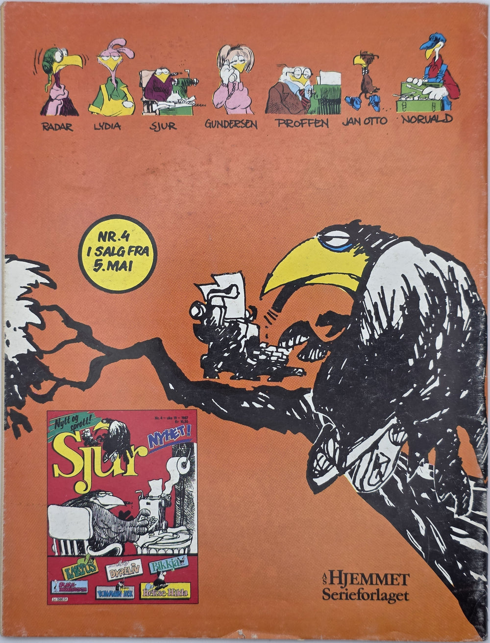 Sjur 1987/03. Tegneserieblad