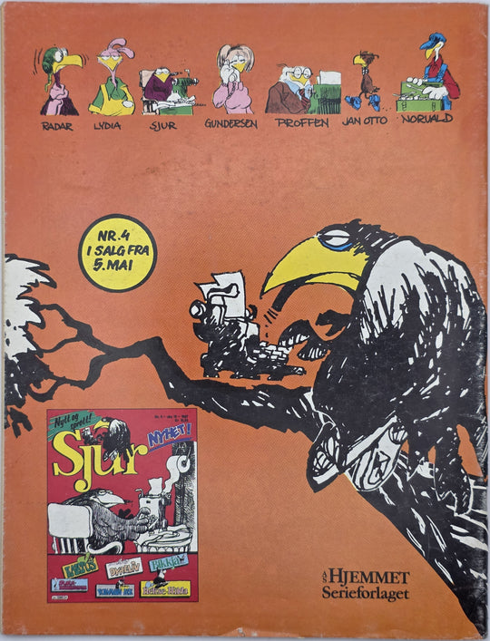 Sjur 1987/03. Tegneserieblad