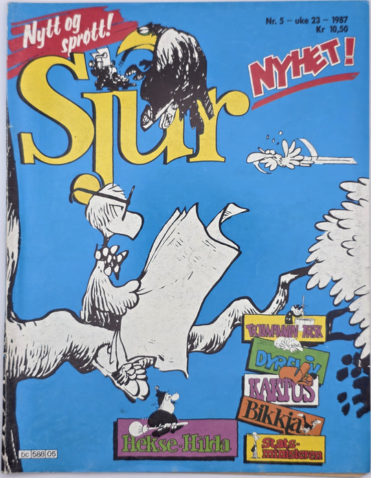 Sjur 1987/05. Tegneserieblad