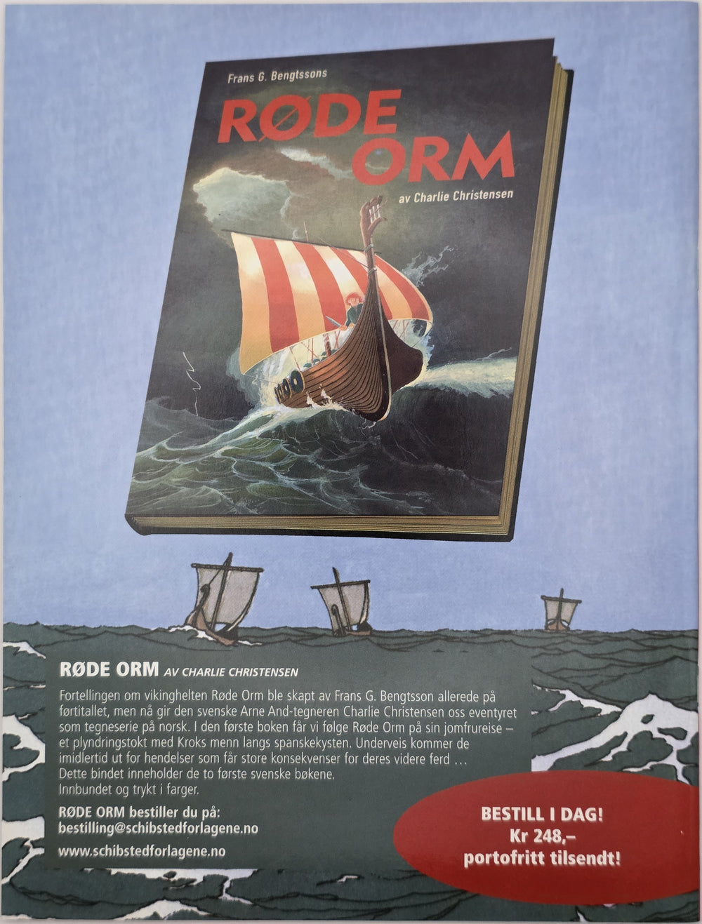 Arne And – «En solfylt dag i Rom» og andre historier. 2005. Tegneserieblad