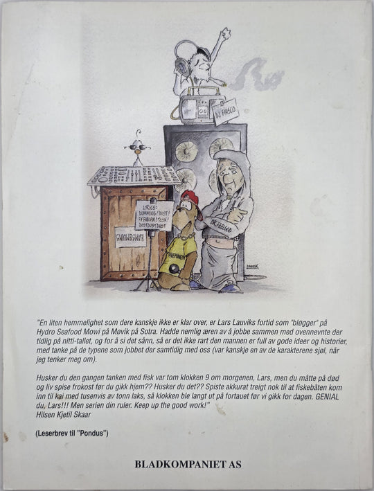 Eon – Nedturen fortsetter. 2003. Tegneserieblad