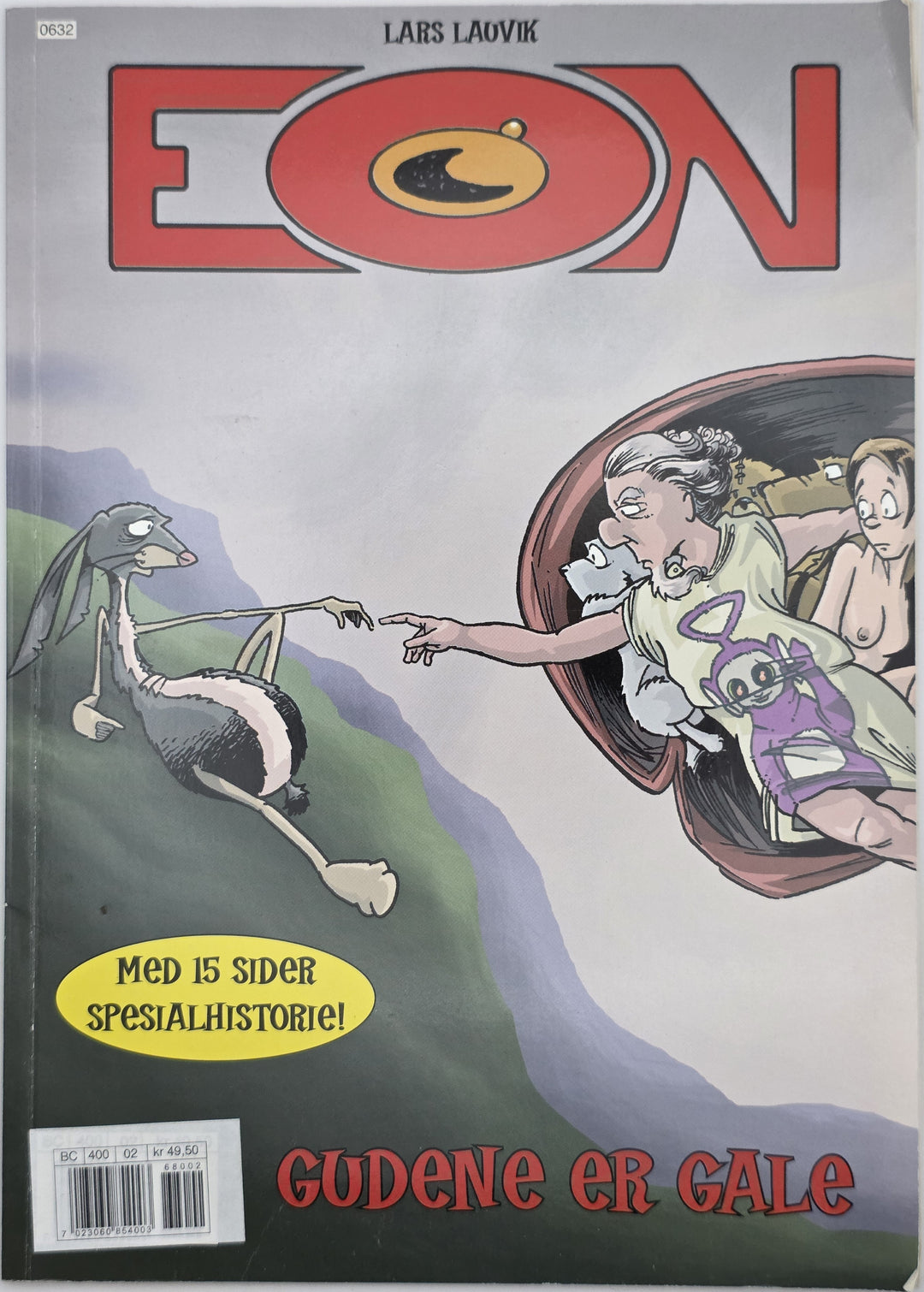 Eon – Gudene er gale. 2006. Tegneserieblad