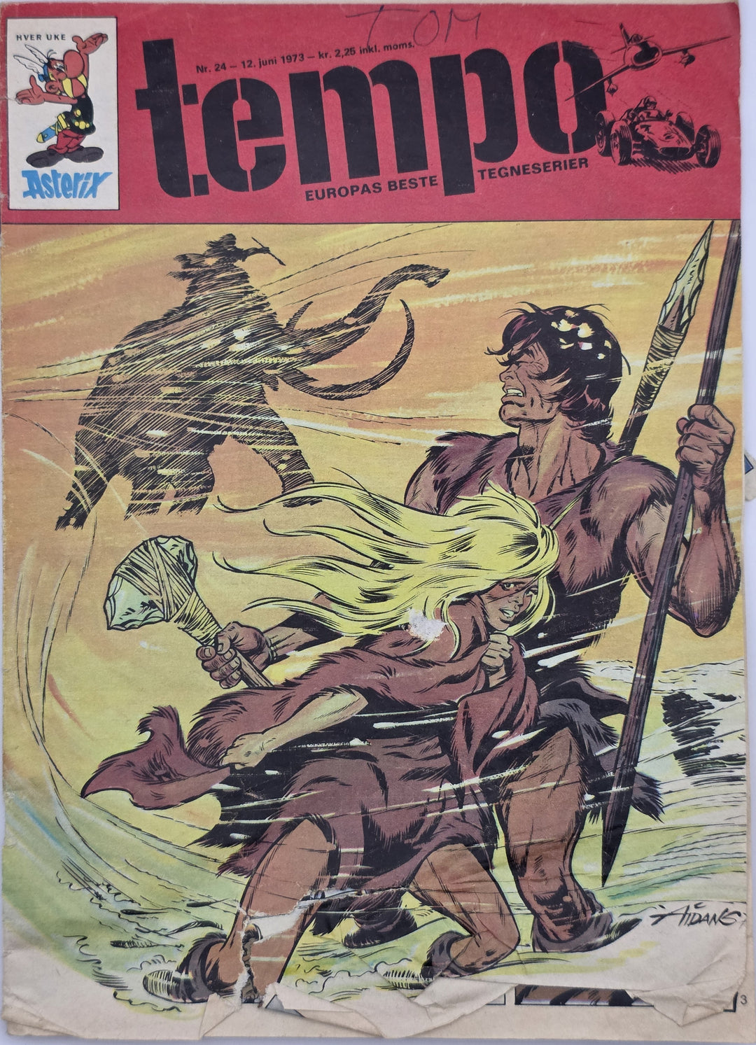 Tempo 1973/24. Tegneserieblad