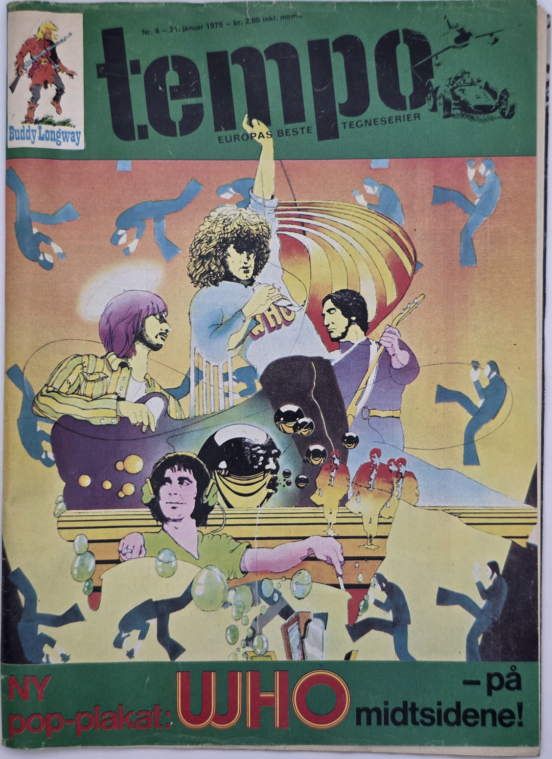 Tempo 1975/04. Tegneserieblad