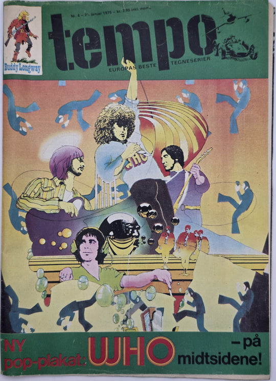 Tempo 1975/04. Tegneserieblad