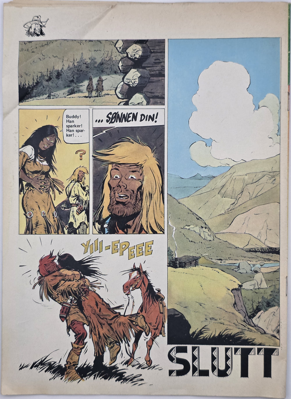 Tempo 1975/04. Tegneserieblad