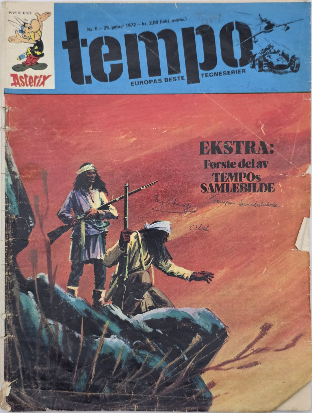 Tempo 1972/05. Tegneserieblad