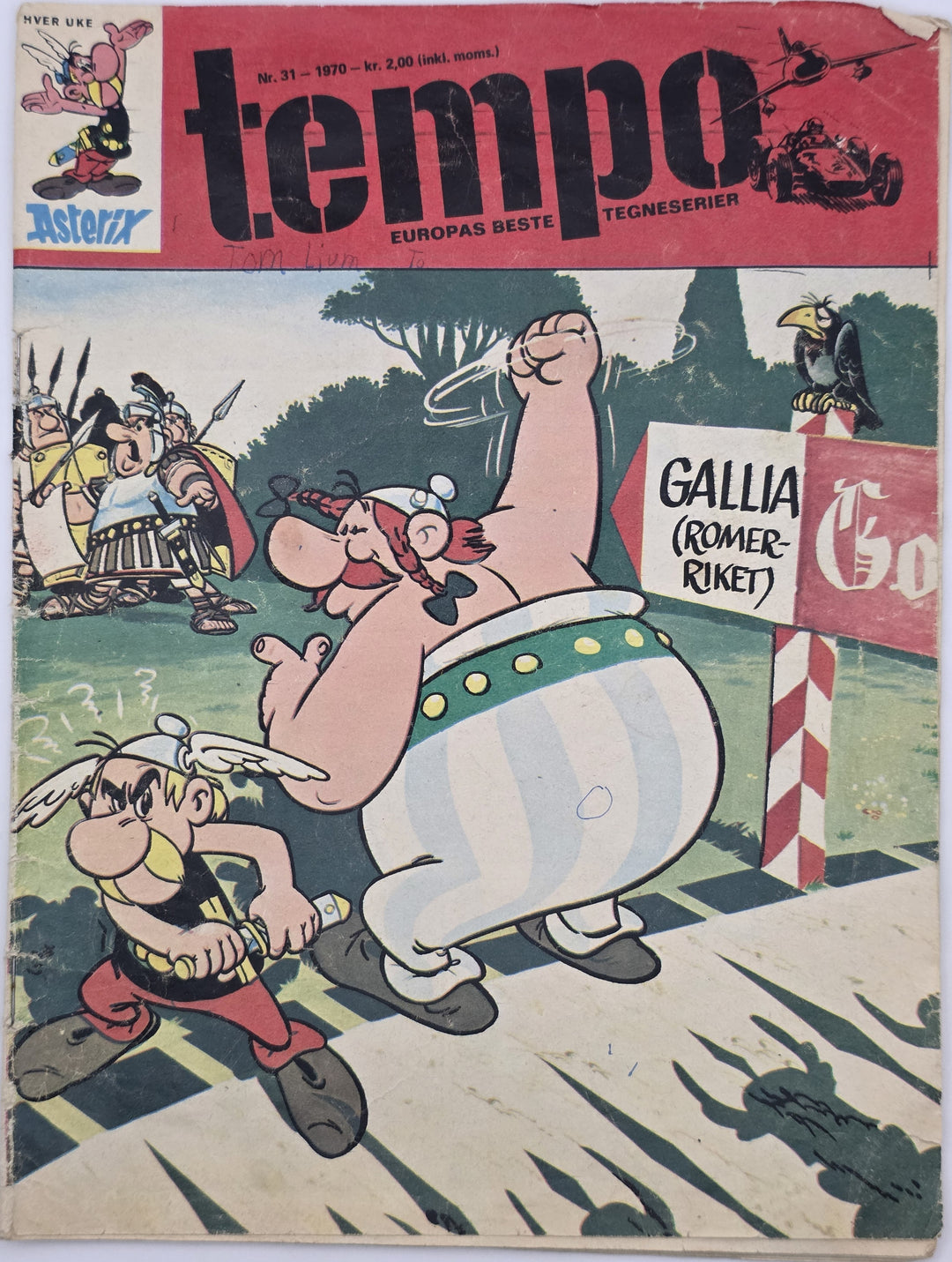 Tempo 1970/31. Tegneserieblad