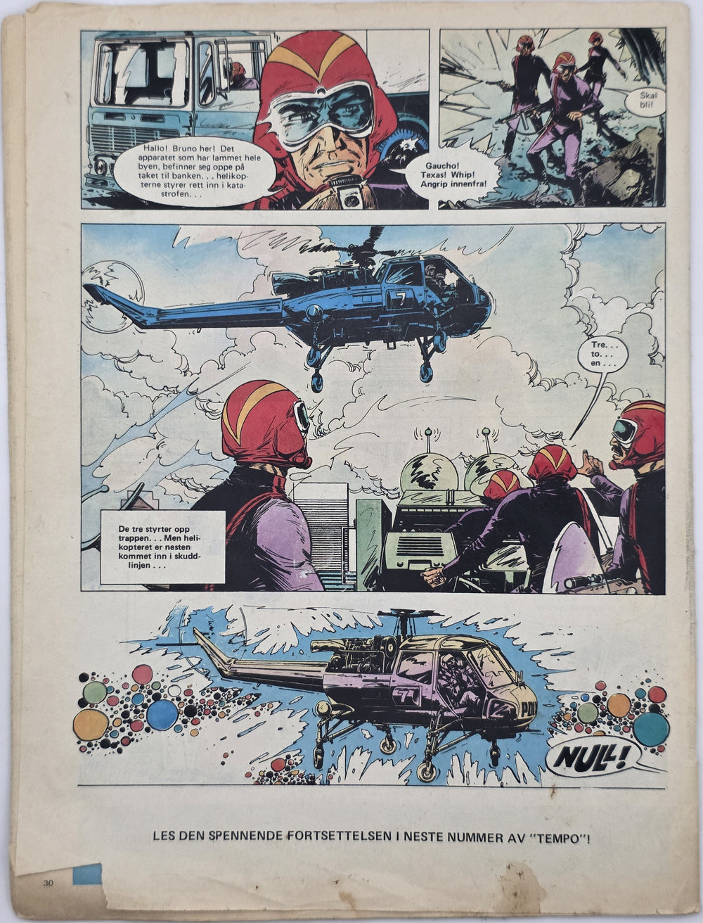 Tempo 1972/20. Tegneserieblad