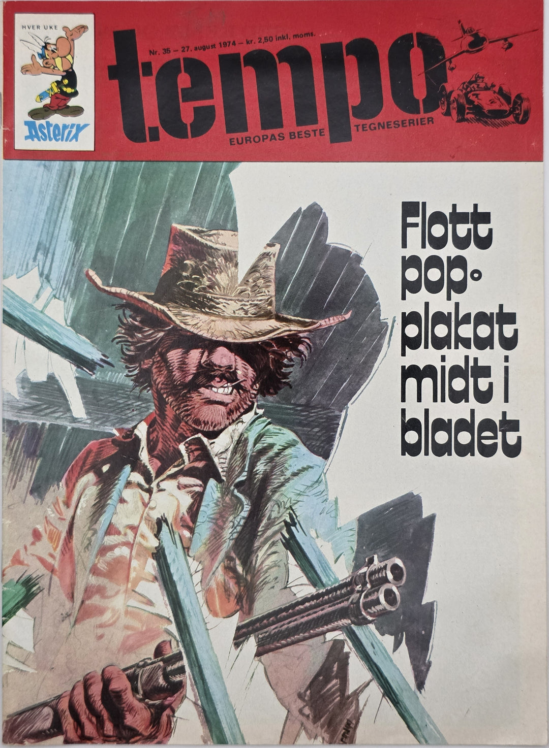 Tempo 1974/35. Tegneserieblad