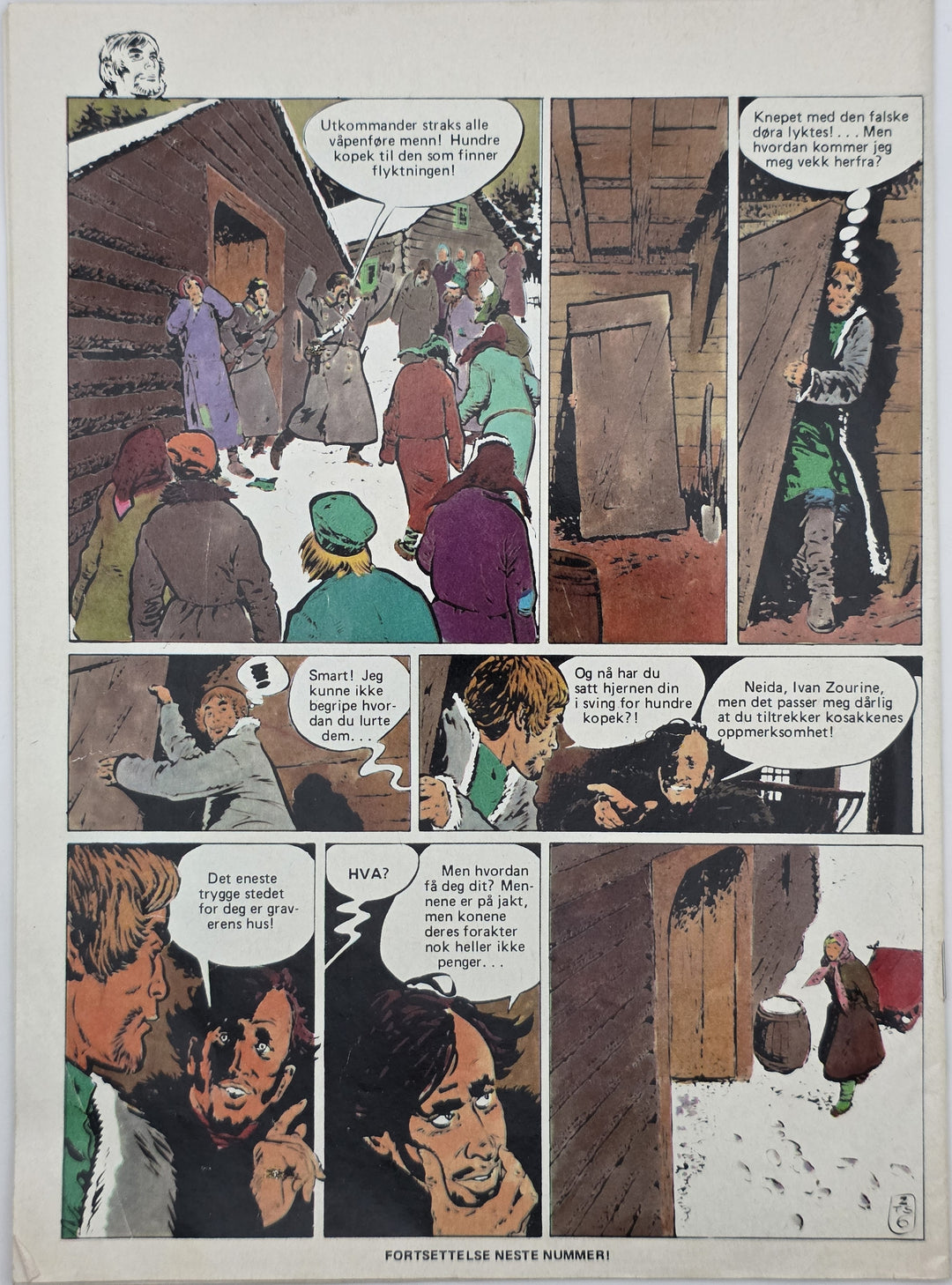 Tempo 1974/35. Tegneserieblad