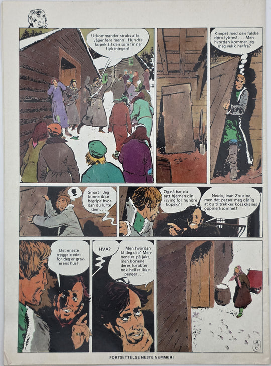 Tempo 1974/35. Tegneserieblad
