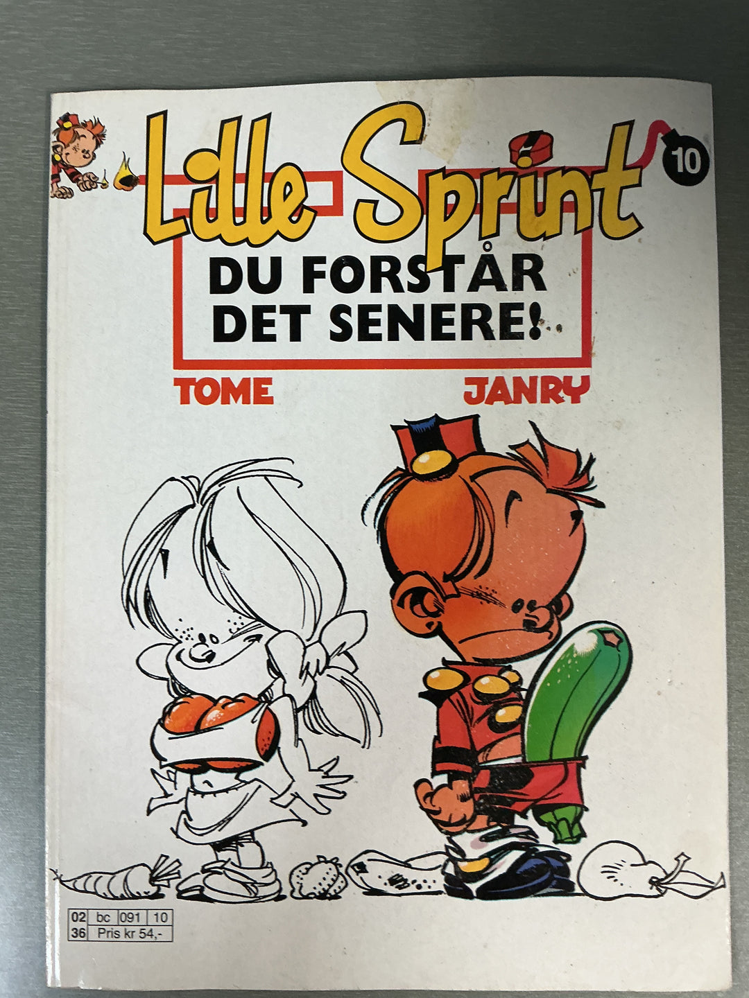 Lille Sprint 10: Du forstår det senere! 2001. Tegneseriealbum.