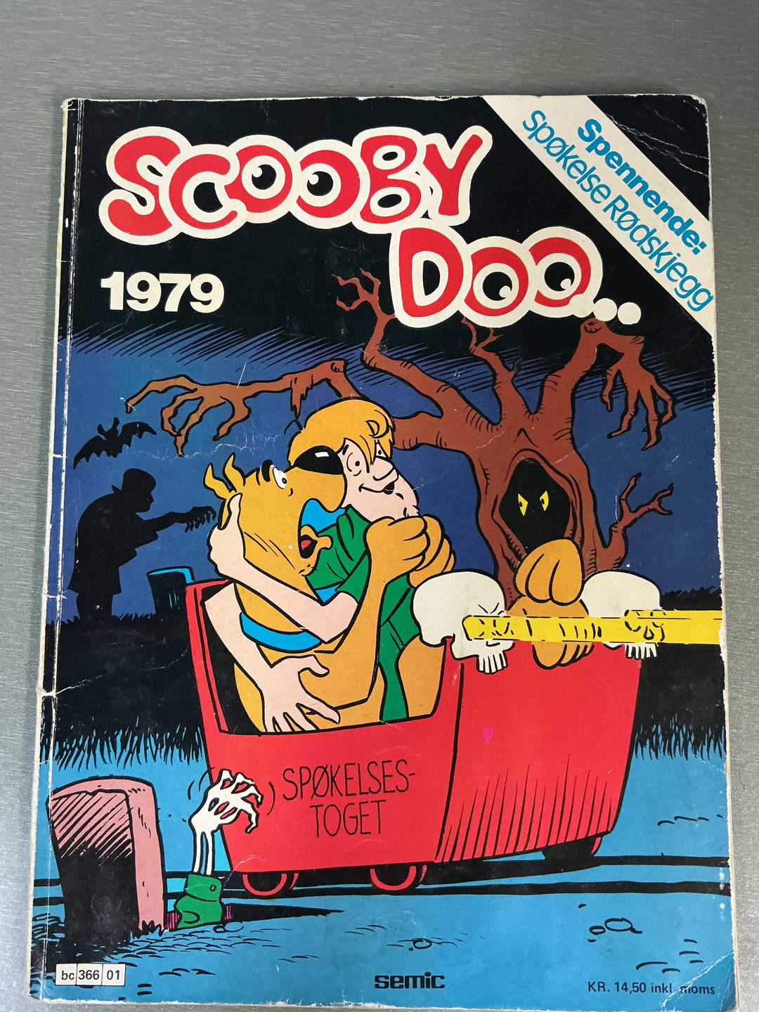 Scooby Doo: Spøkelse Rødskjegg. 1979. Tegneseriealbum.