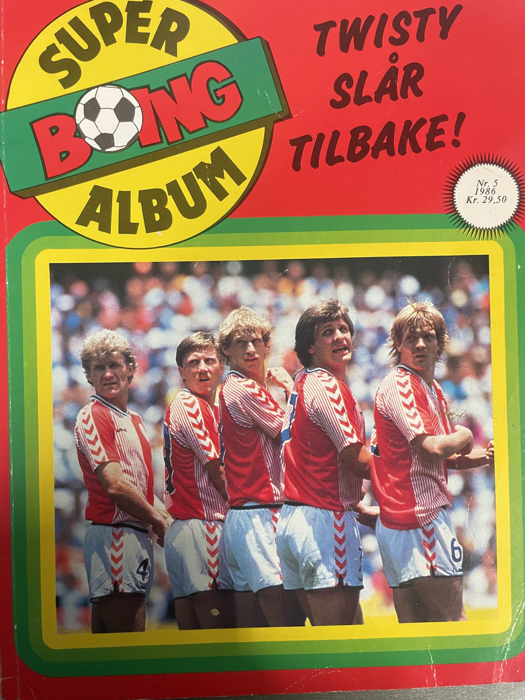 Super Bong Album nr. 5: Twisty slår tilbake! 1986. Tegneseriealbum.