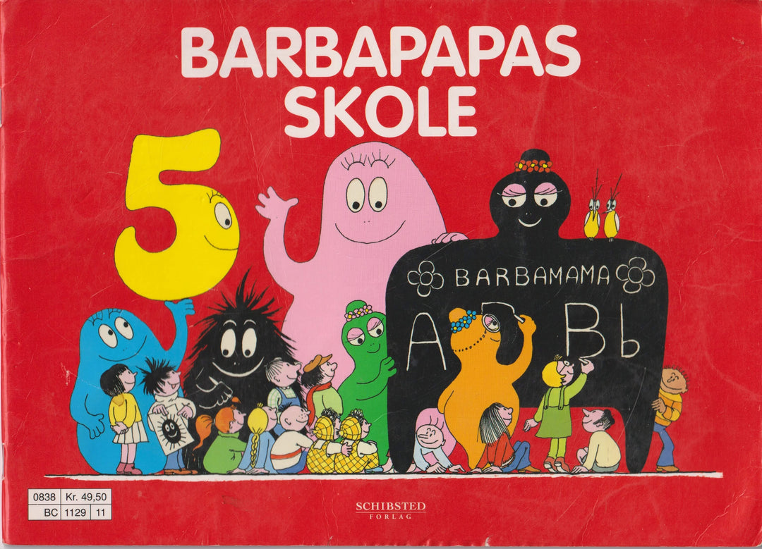 Barbapapas skole. Tegneseriealbum.