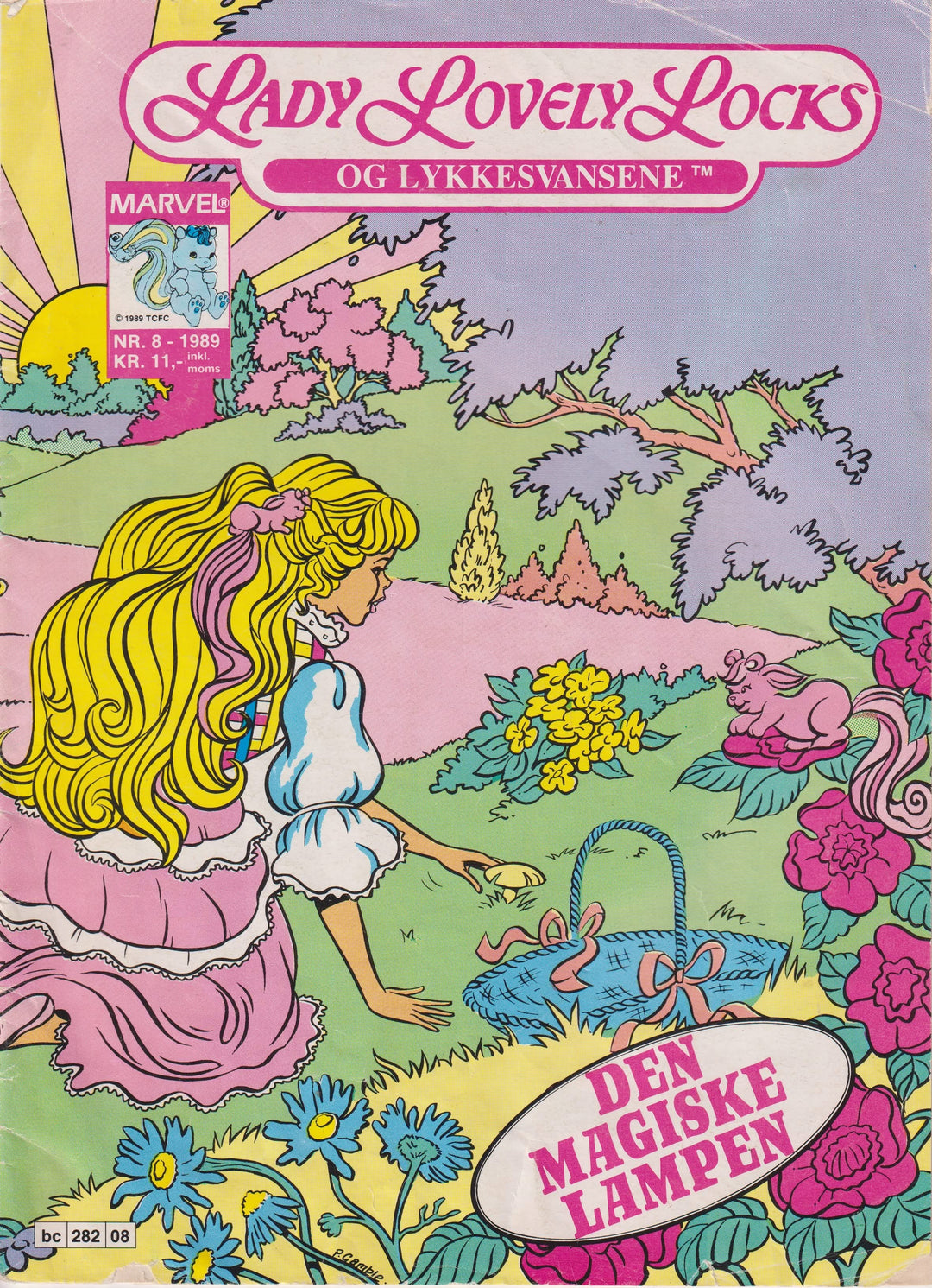 Lady Lovely Locks og Lykkesvansene 1989/08. Tegneserieblad