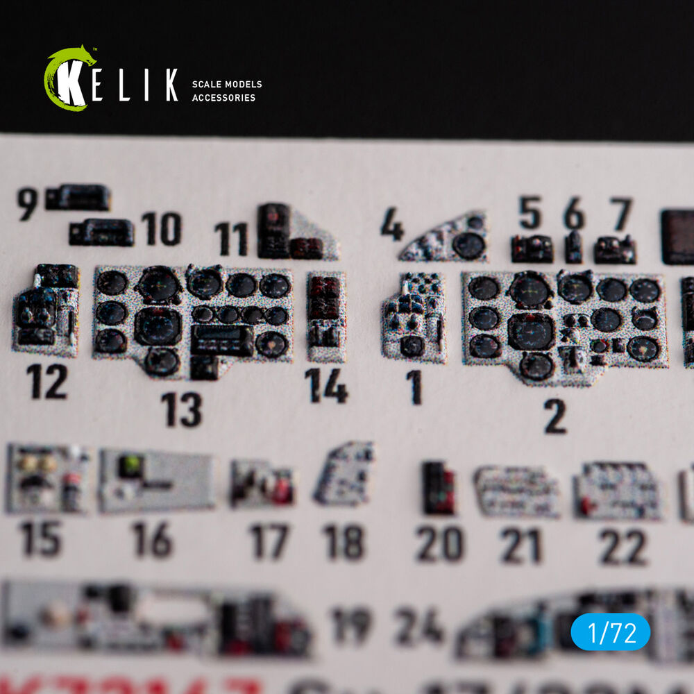 SU-17M4P/22M4 - interior 3D decals for ModelSvit kit