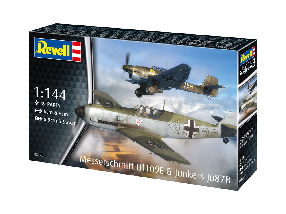 Messerschmitt Bf109E & Junkers Ju87B Stuka