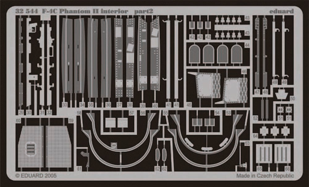 F-4C Phantom II interior für Tamiya Bausatz