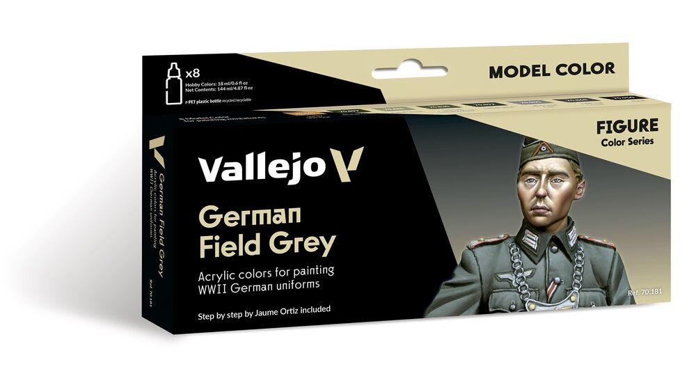 Model Color: German Field Grey by Jaume Ortiz 18 ml