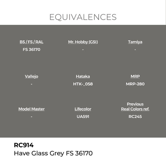 Real Colors: Have Glass Grey FS 36170 17 ml.