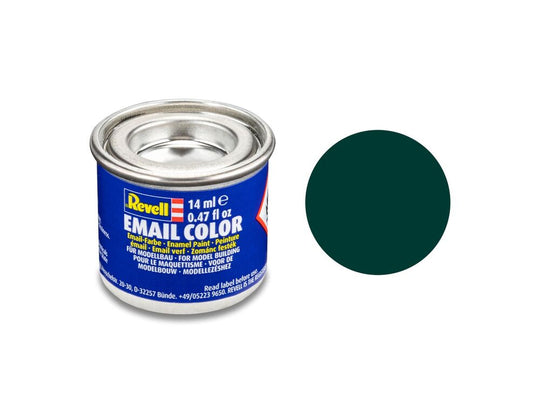 Revell Enamel schwarzgrün, matt