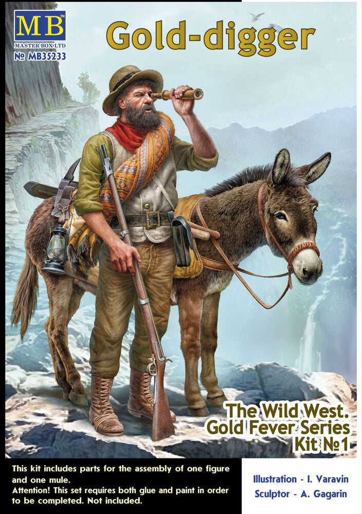 Gold-digger. The Wild West. Gold Fever Series. Kit ? 1.