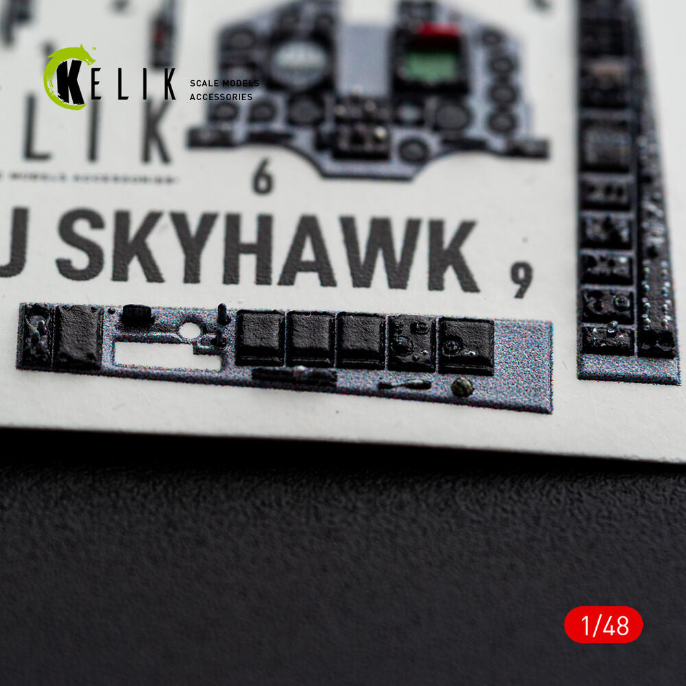 TA-4J SKYHAWK - interior 3D decals for Hasegawa