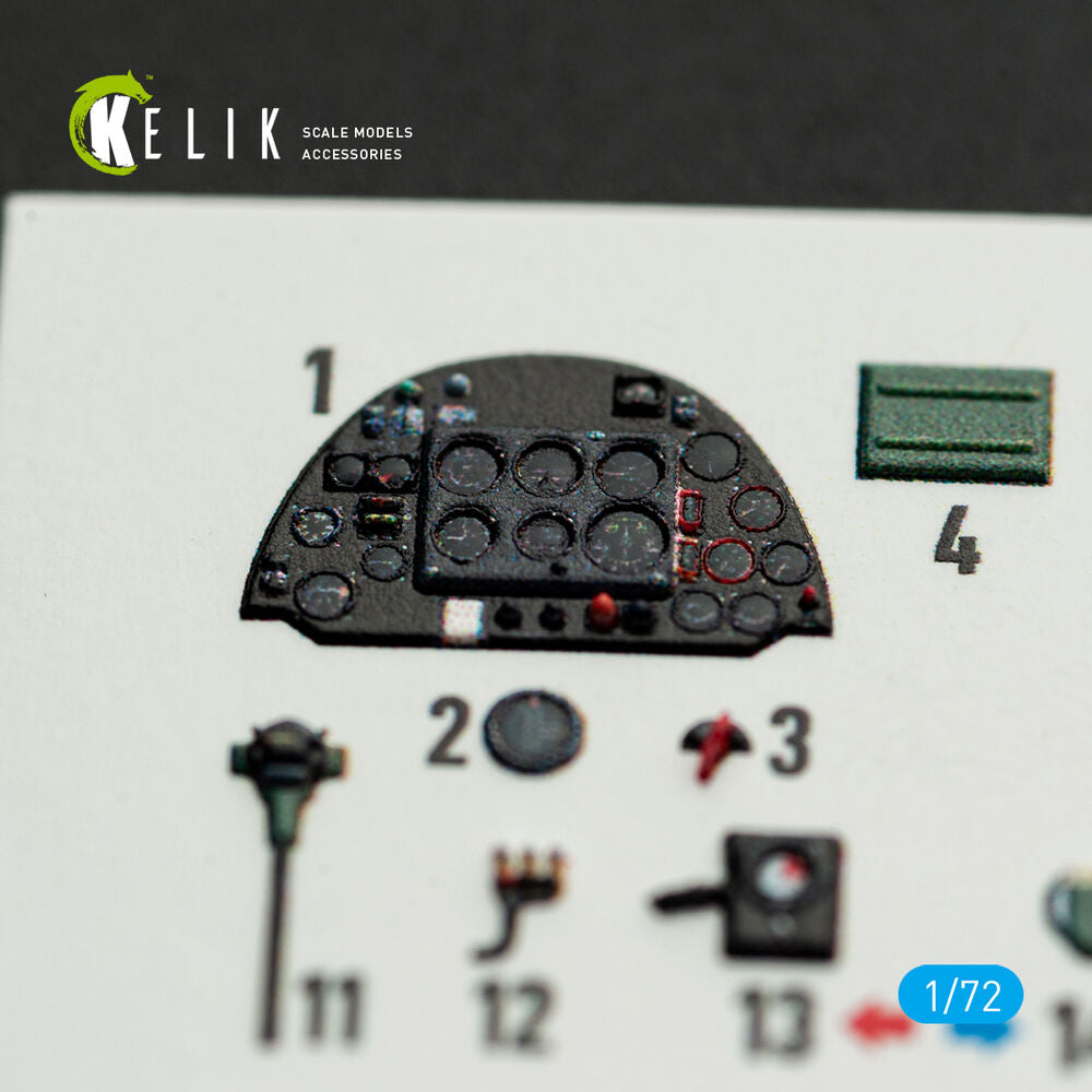 Spitfire PR A/B/E Types - interior 3D decals for IBG Models kit